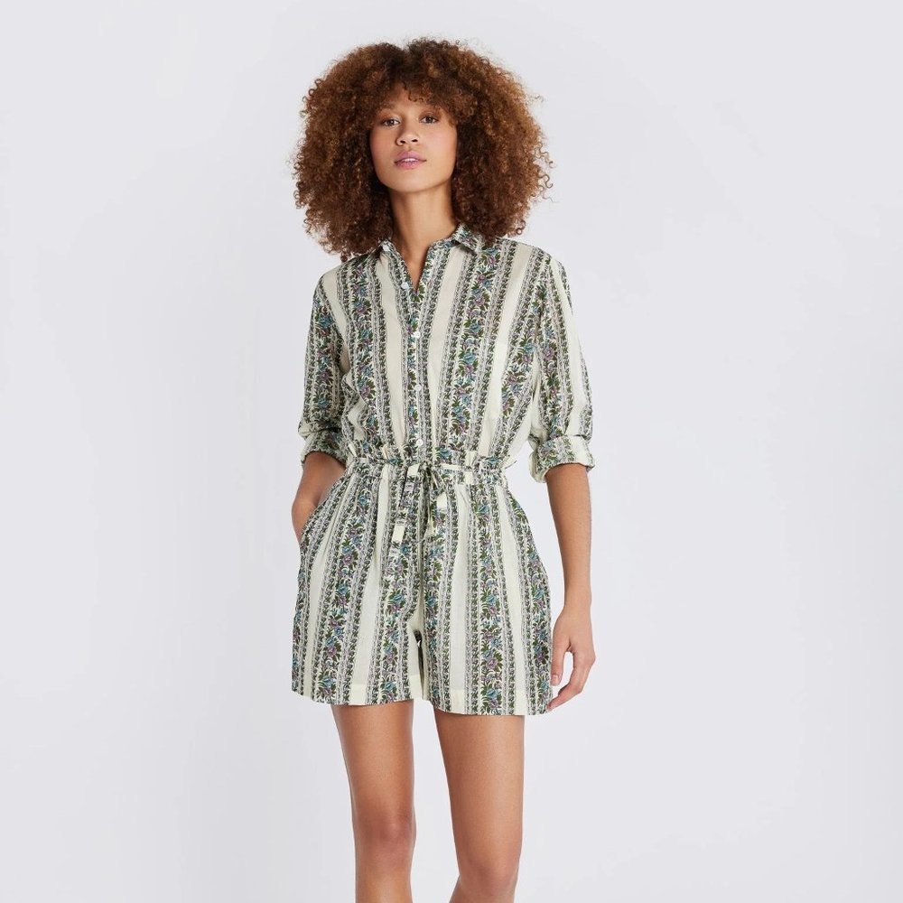 NWT Mille Cary Short in Goa Stripe